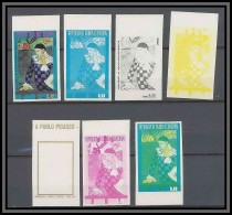 Delcampe - Guinée équatoriale Guinea 278 N°321 Arlequin Picasso Essai Proof Non Dentelé Imperf Orate Tableau Painting MNH ** - Picasso