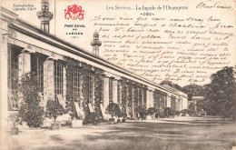 Delcampe - [-15%] BELGIQUE - Palais Royal De Laeken - Les Serres - La Façade De LOrangerie - Vue Panoramique - Carte Postale A - Laeken