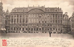 Delcampe - [-15%] BELGIQUE - Bruxelles - La GrandPlace - Côté Est - Vue Générale - Animé - Carte Postale Ancienne - Sonstige & Ohne Zuordnung