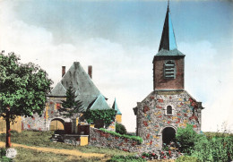 Delcampe - [-10%] BELGIQUE - Environs De Philippeville - Samart LEglise Et Le Vieux Château - Malson Hamoir - Carte Postale An - Philippeville