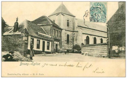 Delcampe - 59.BRUAY-EGLISE.n°214.CAFE DE LA MAIRIE - Bruay Sur Escaut