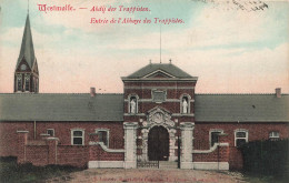 Delcampe - [-15%] BELGIQUE - Westmalle - Abdij Der Trappisten - Entrée - Abbaye Des Trappistes - Colorisé - Carte Postale Ancienne - Malle