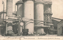 Delcampe - [-15%] BELGIQUE - Seraing - Hauts Fourneaux - Etablissements Cockerill - DVD - 9267 - P.E. Orlowski - Carte Postale Anci - Seraing