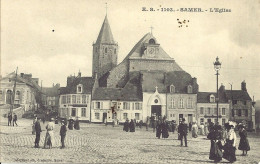 Delcampe - 62. Samer  - L'Eglise - Sortie De Messe - ES 1103 - Samer