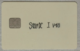 Delcampe - Early Test White Chip Card,very Rare - Onbekende Oorsprong