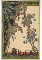 Delcampe - Strassburg Illustrateur Charles Bastian. Strasbourg Cp Précurseur. (3) - Strasbourg