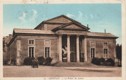 Delcampe - [-10%] FRANCE - Saint Lo - Palais De Justice - Animé - Colorisé - Architecture - La Cigogne - Carte Postale - Saint Lo