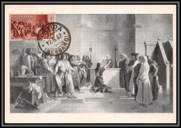 Delcampe - 56994 N°511 Il Giuramento Serment De Pontida 1947 Bergamo Italia Italie Italy Carte Maximum Card Collection Lemaire - Maximum Cards