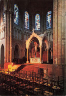 Delcampe - [-10%] FRANCE - Le Mans - Eglise N D - Ste Croix - Chœur - Vitraux - Art Gothique - Autel - Crucifix - Chaises - Carte P - Le Mans
