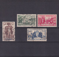 Delcampe - FRENCH POLYNESIA 1937, Sc# 118-122, Part Set, Colonial Arts Exposition, MH/Used - Sonstige & Ohne Zuordnung
