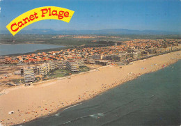 Delcampe - 66 CANET EN ROUSSILLON  Vue Générale De Canet Plage     (scan R/V) N° 27 \ PC1238 - Canet En Roussillon