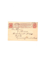 Delcampe - *0026-8 RUSSIA > 1913 POSTAL HISTORY From Saratov To Strelitz, Germany > 4k Postcard, Machine Stemple - Briefe U. Dokumente