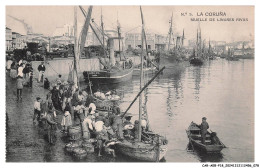 Delcampe - CAR-AEBP18-1012-ESPAGNE - N-5 - LA CORUNA - Muelle De Linares Rivas - La Coruña