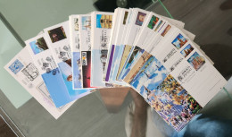 Delcampe - Lote Enteros Postales Matasellos Primer Día 1973 1998 Edifil 101 Al 167 Completo España Correos. Entero Postal. Sellos - 1931-....