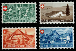 Delcampe - SCHWEIZ PRO PATRIA Nr 460-463 Postfrisch X73CEE2 - Ongebruikt