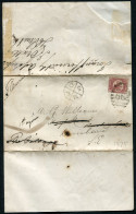 Delcampe - Great Britain 1875 1/2d QV Cover, Folded Document, 1/2d Rate, The Guardians - Brieven En Documenten