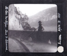 Delcampe - Suisse - Lac De Thoune - 1910 - Plaque De Verre Positive - Swiss - Switzerland - Glass Slides