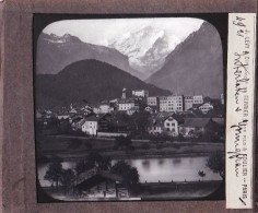 Delcampe - Suisse - Berne -  INTERLAKEN Et Jungfrau  - 1903 -  Plaque De Verre Positive - Swiss - Switzerland - Glass Slides