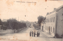 Delcampe - 53 - Mayenne - Craon - L' Avenue De La Gare - Craon