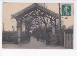 Delcampe - ACHERES: Entrée Du Restaurant Bourgoin - Très Bon état - Acheres