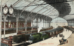 Delcampe - SUSSEX - BRIGHTON STATION  Sus1404 - Brighton