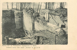 Delcampe - Sluis Ruine Aan De Westpoort - Sluis