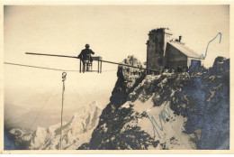 Delcampe - ALLEMAGNE #FG62431 ZUGSPITZE EQUILIBRISTE CIRQUE SPECTACLE CARTE PHOTO - Zugspitze