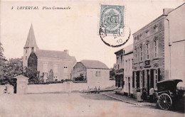 Delcampe - Gerpinnes - LOVERVAL - Place Communale - 1910 - Gerpinnes