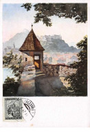 Delcampe - 1947 .carte Maximum .autriche .102576 .salzburg Vom Imberg .cachet Salzburg . - Maximumkaarten