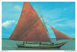 Delcampe - APCP8-0531-GUYANE - Tapouille Brésilienne Dans Le Port De CAYENNE - Cayenne