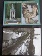 Delcampe - LOTTO 2 CARTOLINE  ITALIA UDINE AQUILEIA MUSEO PORTO FLUVIALE Italy Postcards - Udine