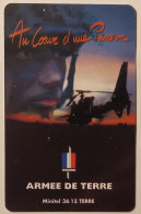 Delcampe - ARMEE TERRE - Au Coeur D'une Passion - Recrutement ANNECY - Calendrier Poche 1996 - Small : 1991-00