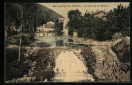 Delcampe - CPA Bourg-Argental, Un Coin De La Déome - Bourg Argental