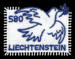 Delcampe - Liechtenstein 2025 Mih. 2184 Dove Of Peace (embroidered Stamp) (joint Issue) MNH ** - Ungebraucht