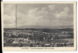 Delcampe - Suisse   -  Kloten  - Funkentelegraph   122  Hoch - Kloten