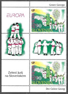 Delcampe - Slovenia Slovenija Slovenie Slowenien 1998 Europa Cept National Holidays Mi.no. 225 Pair WITH VIGNETTE !! ** MNH Postfr - 1998
