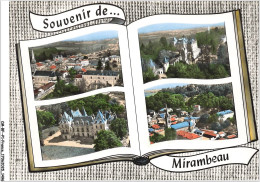 Delcampe - CM-BFP1-0749-17 - MIRAMBEAU - Vue Générale - Le Chateau - Le Parc - L'église - Mirambeau