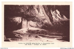 Delcampe - ATBP5-0367-46 - Grottes De LACAVE Entre Souillac Et Rocamadour - Les Gours - L'ongle Du Diable - Lacave