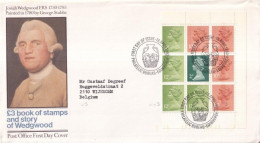 Delcampe - SA33n Great Britain 1980 Queen Elizabeth II, Josiah Wedgwood FDC - Sonstige & Ohne Zuordnung