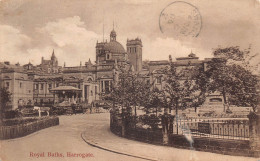 Delcampe - A741 England 1906 Royal Baths Harrogate Vintage Postcard - Harrogate