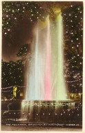 Delcampe - SUSSEX - THE FOUNTAIN, BRIGHTON AT NIGHT RP Sus1452 - Brighton