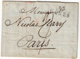 Delcampe - 91759 -  85 /  GENES - 1792-1815: Départements Conquis