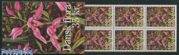 Delcampe - Denmark 1990 Flowers Booklet, Mint NH, Nature - Flowers & Plants - Stamp Booklets - Unused Stamps