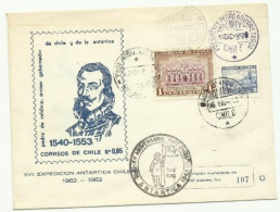 Delcampe - Antartique Chilien, Bas O'HIGGINS, 15 ème Anniversaire 31 Dec 62 - 26 Janvier 63 - Sonstige & Ohne Zuordnung