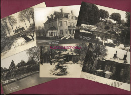 Delcampe - 231025C - 6 Cartes VIC SUR AISNE - Domaine LA FEUILLADE Château En Hiver - Vic Sur Aisne