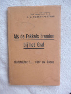 Delcampe - Ls De Fakkels Branden Bij Het Graf -gedenkbladen Bij De Oorlog 1914-1918 - Autres & Non Classés