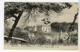 Delcampe - 50 SAINT-LO ++ L'Ecole Supérieure Vue De La Place Du Champ De Mars ++ - Saint Lo