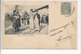 Delcampe - ANSE - Chanteurs Ambulants - état (traces Au Dos) - Anse