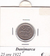 Delcampe - DANIMARCA   25 ORE  1922  COME DA FOTO - Danimarca
