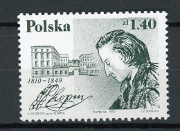 Delcampe - POLOGNE: CHOPPIN - N° Yvert 3564** - Ungebraucht